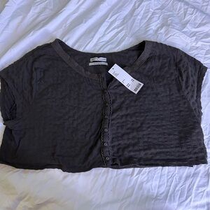 NWT urban outfitters cropped shirt